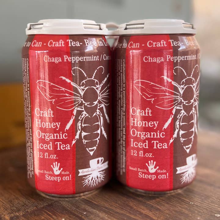 Thé biologique au cacao, menthe poivrée et chaga pour la vente par Wehrloom Honey