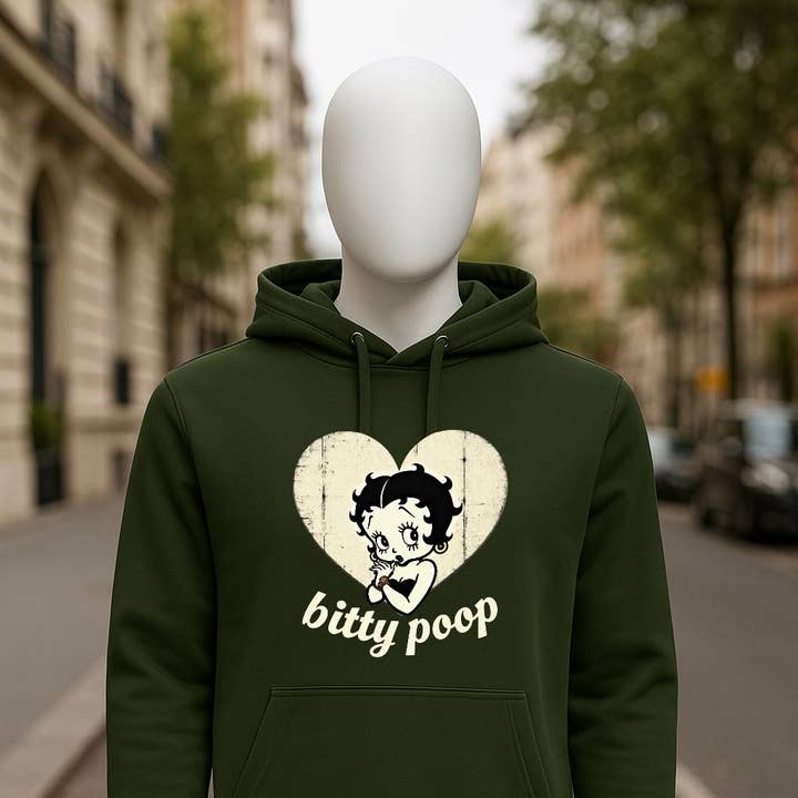 Sudadera con capucha verde oscuro para venta al por mayor de fabrica personalizacion