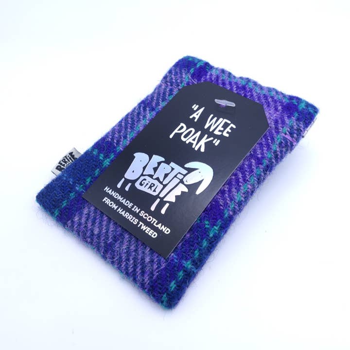 Lilla Tartan møntpung til kvinder - A Wee Poak for engroshandel hos Bertie Girl