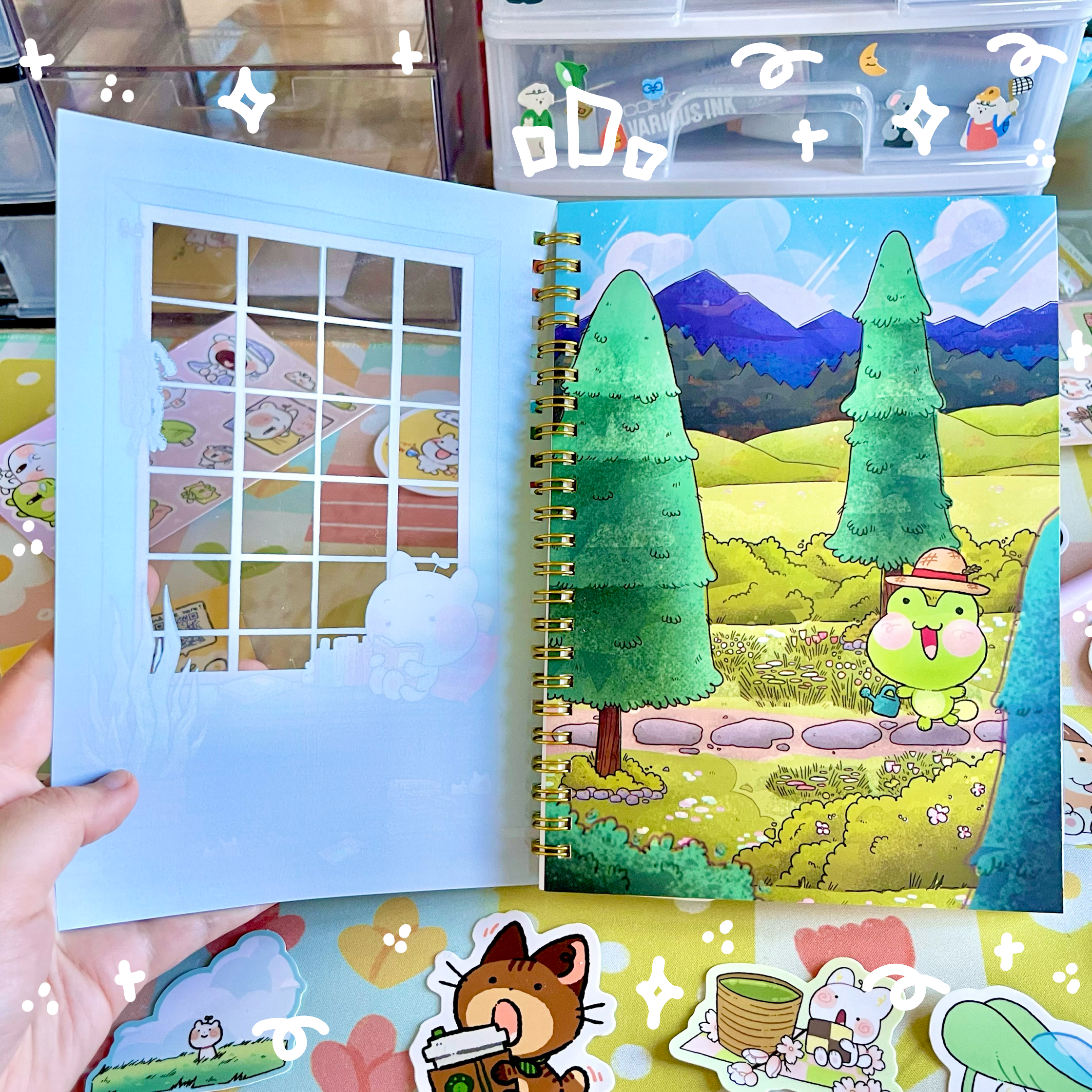 Cool Art Corner - Wholesale Sticker - Garden Window Sticker Book2