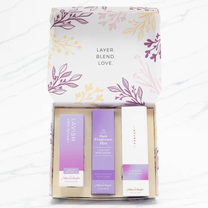 Lavish (white lavender) | Perfume Party Gift Set for wholesale by Mixologie
