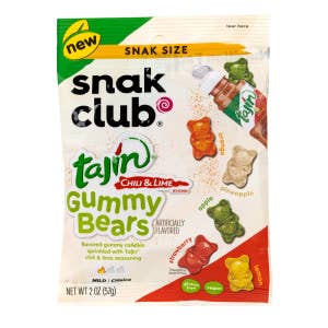 L&F Universal Goods - Wholesale Gummy - Snak Club Tajin Chili & Lime Gummy Bears 12/2OZ0