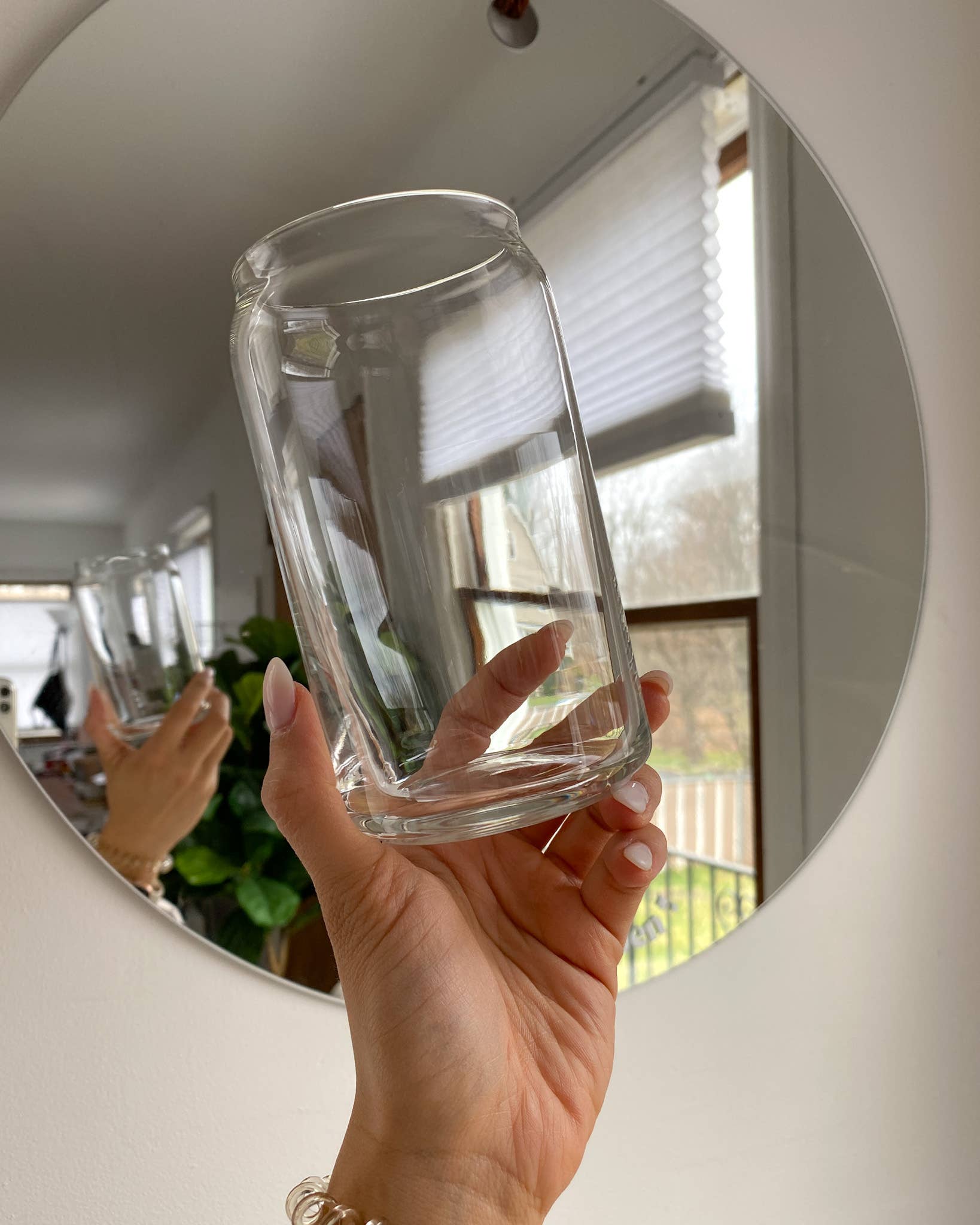 Created By Christine - Wholesale Drinking Glass/Cup - BLANK Glass Can Cup | 16 oz3