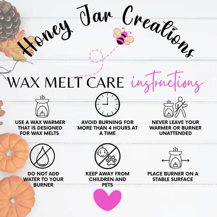 Honey Jar Creations - Wholesale Wax Melt - Sugared Creamy Coconut | Fall-Inspired | Artisan Wax Melts9