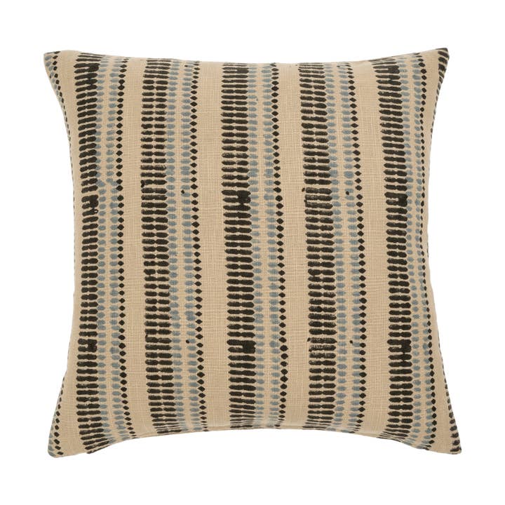 20x20 Ishita Block Print Pillow for wholesale by INDABA HOME