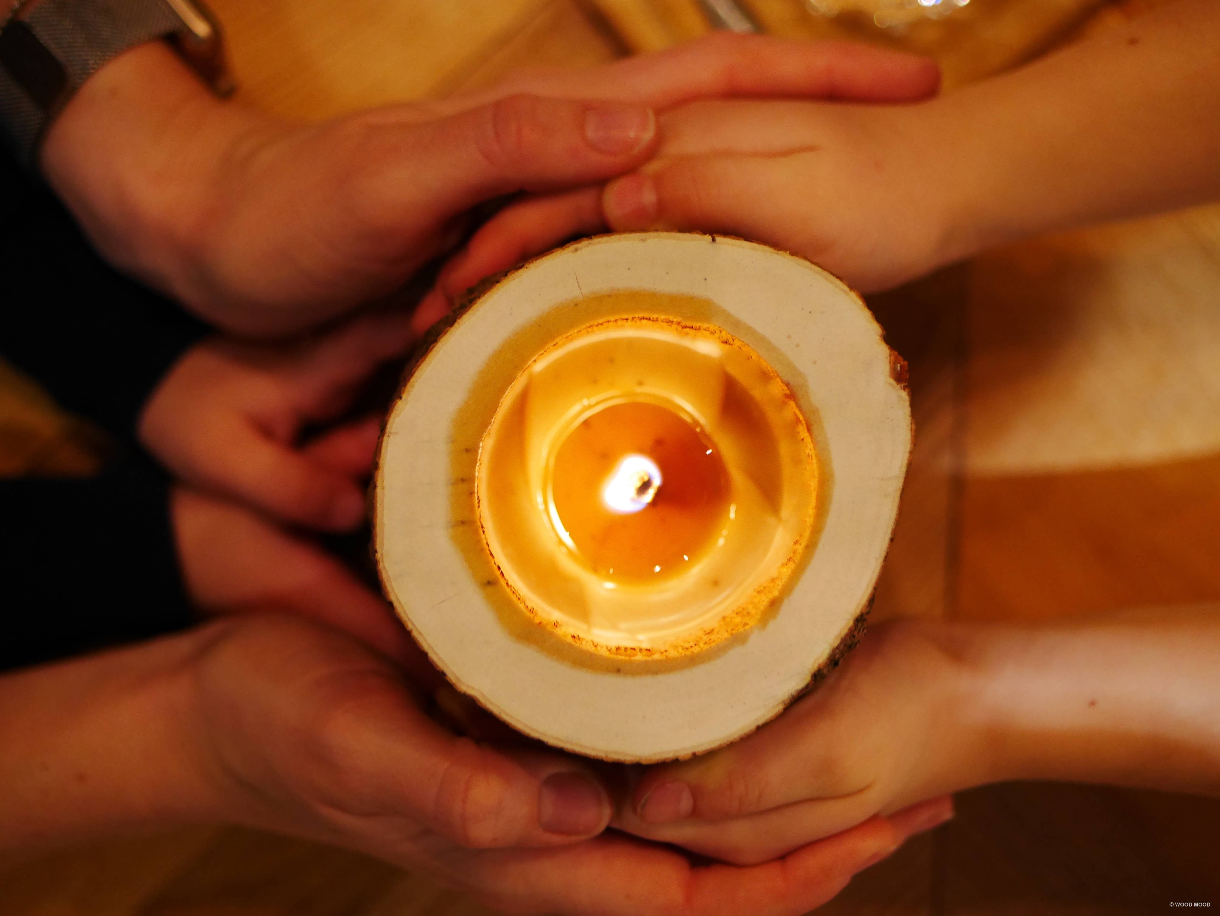 WOOD MOOD - Vendita all'ingrosso Candela in vasetto - Rocky Original | candela riutilizzabile con olio essenziale di pino14