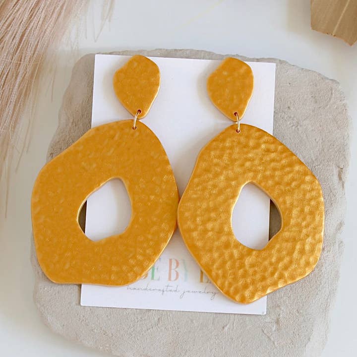 Mia | Hammered Gold for wholesale by Made by Lane