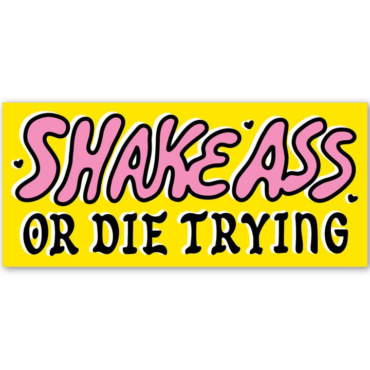 Ryste Røv Klistermærke, 5,7 cm x 12,7 cm (Kopi) for engroshandel hos Party of One