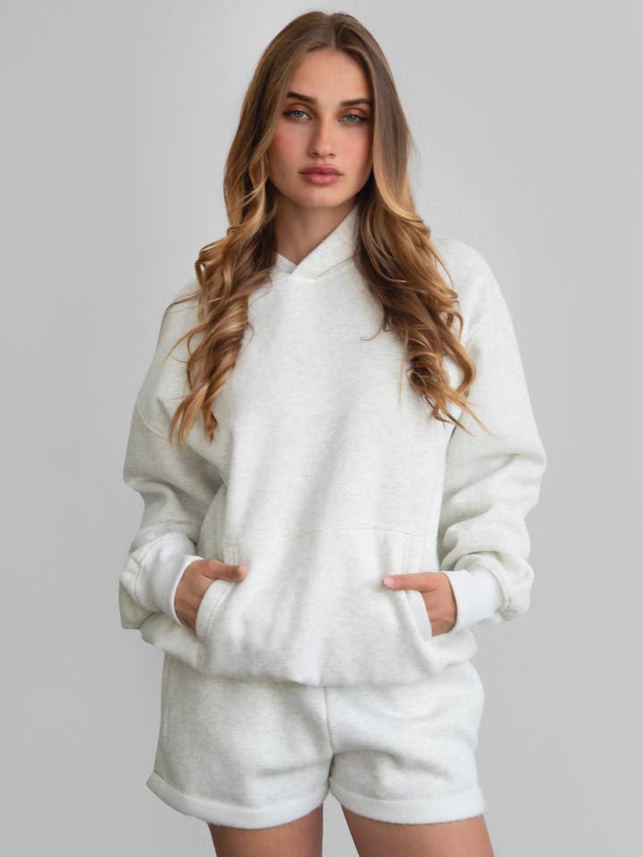 TICTOC - Wholesale Hoodie - Women's - DAMI Cloud Fleece Classic Oversized Hoodie