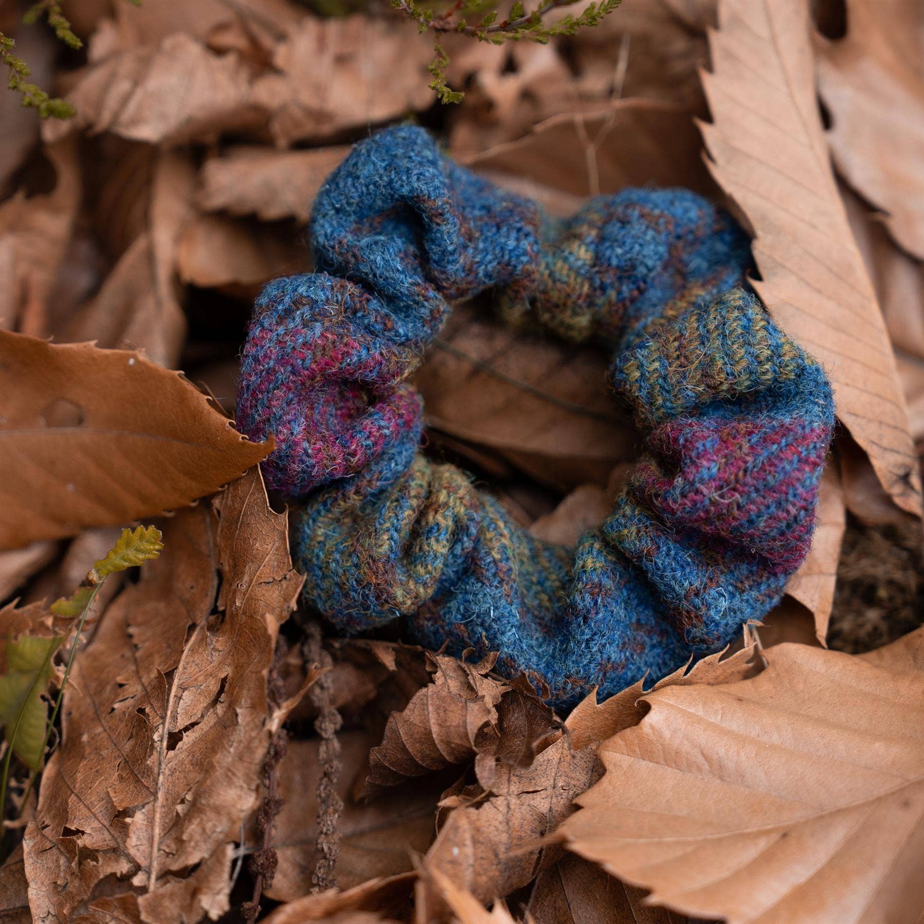 Assorted ZH276 Harris Tweed Scrunchie for wholesale on Faire10