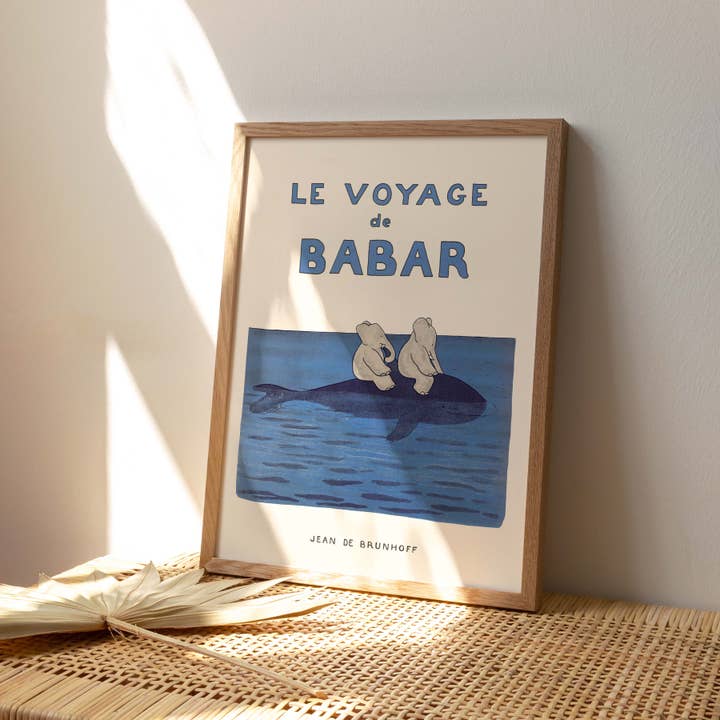 Atelier Bigarade – wholesale Poster – 30x40 Affisch - Babars resor - Val