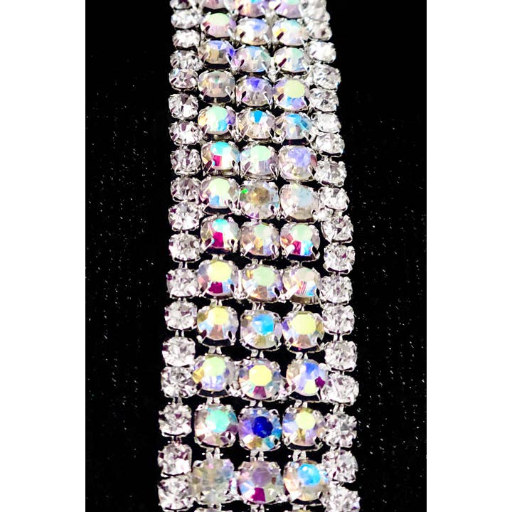 Chicas - Wholesale Belt – Women's - Crystal Jewel Belt With Tie on Sashes BT7077