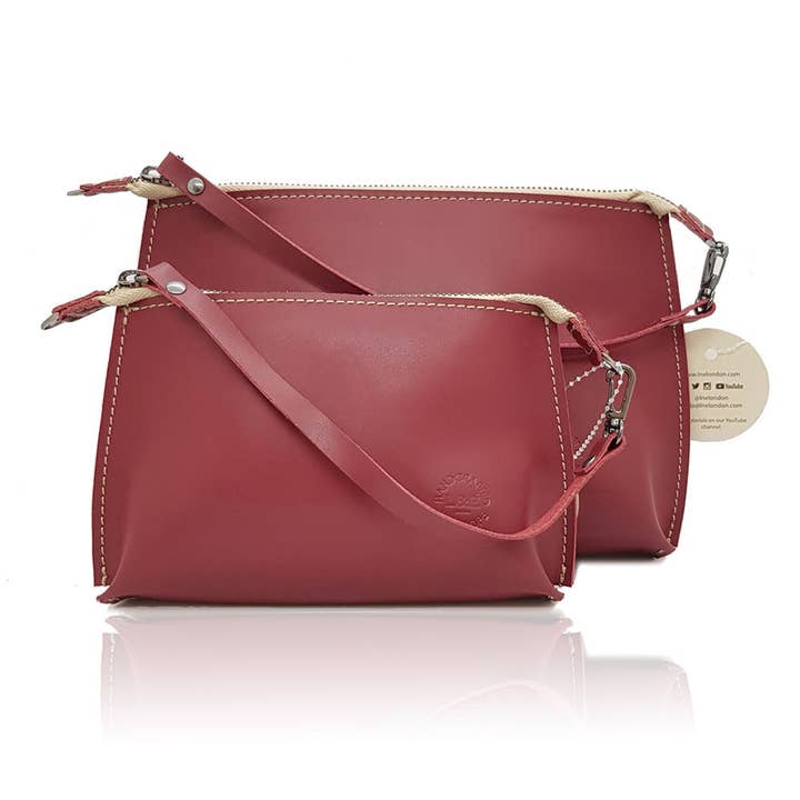 L&E Studio – Engroshandel Crossbodytaske - Dame – Valmue Vegansk Pose Crossbody Clutch Himmelblå3