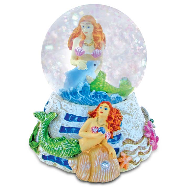 Stone Snow Globe - Mermaid for wholesale by Cota Global