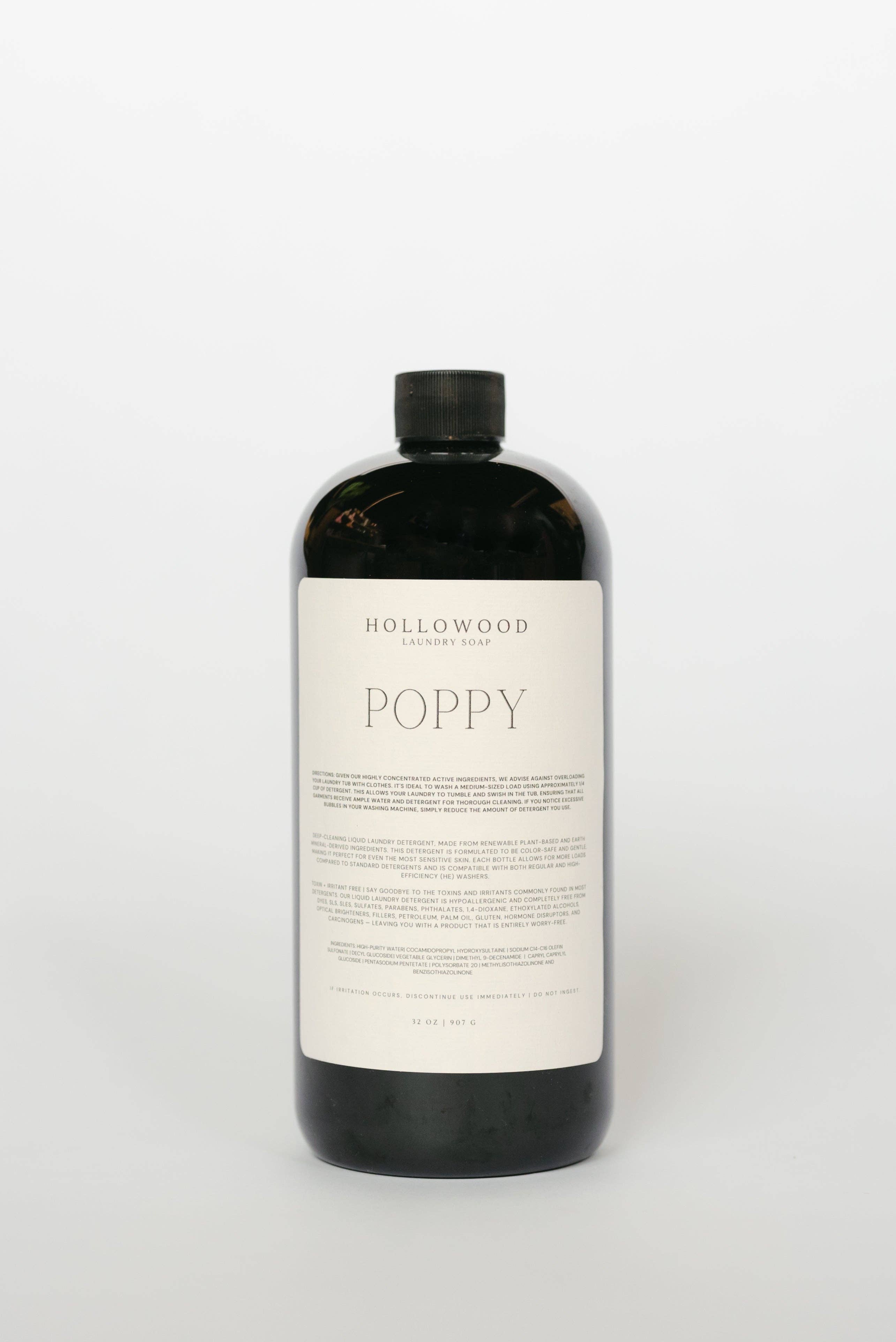 HOLLOWOOD FRAGRANCE - Wholesale Liquid Laundry Detergent - POPPY | LUXURY LIQUID LAUNDRY SOAP1