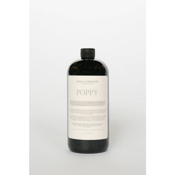 HOLLOWOOD FRAGRANCE - Wholesale Liquid Laundry Detergent - POPPY | LUXURY LIQUID LAUNDRY SOAP1