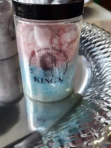 Sugar Scrub 8oz. (algodão doce) por atacado de KING'S