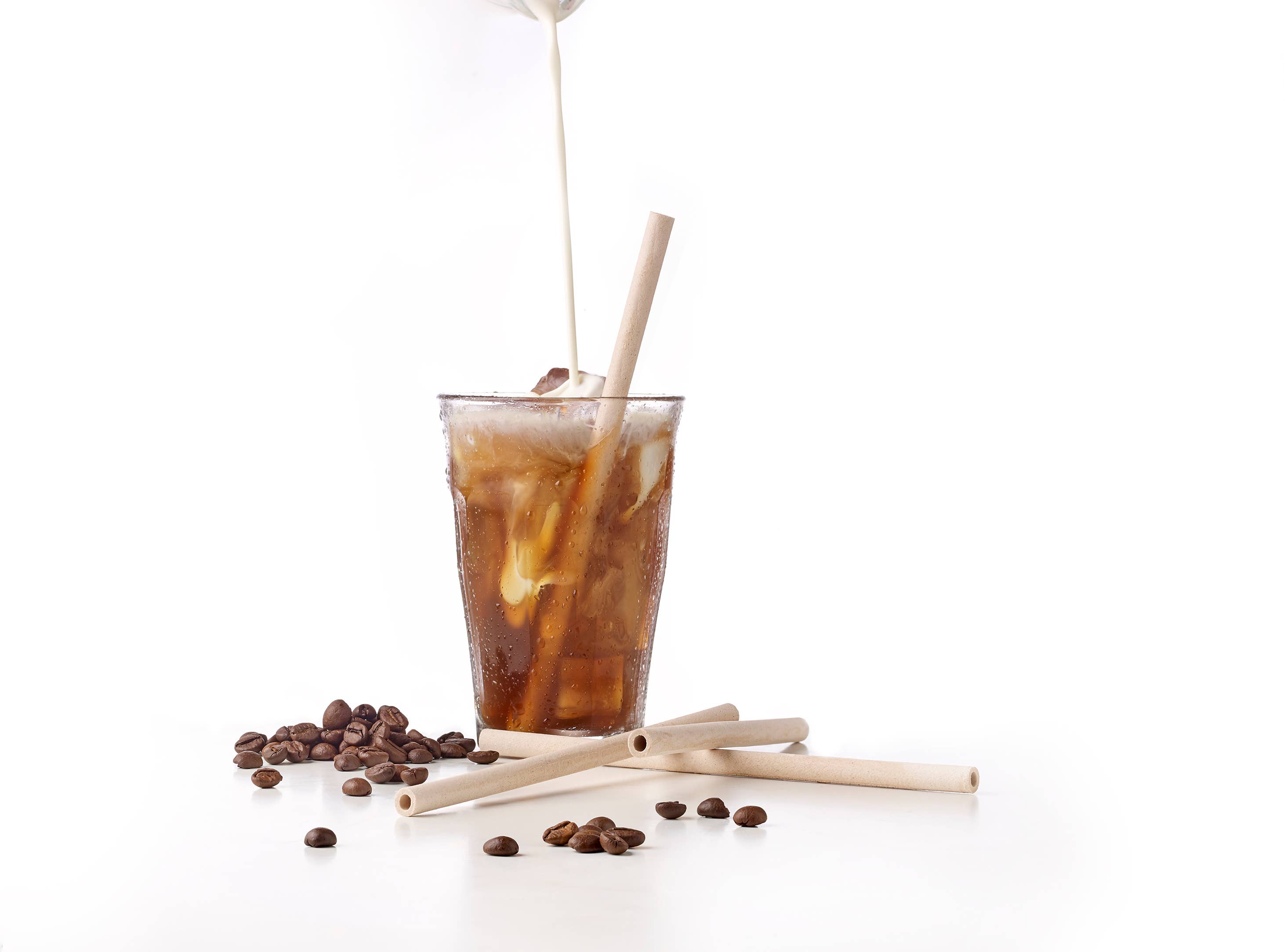 SORBOS Edible Straws - Wholesale Drinking Straw - SORBOS Coffee Flavour Edible Straws - Case of 2006