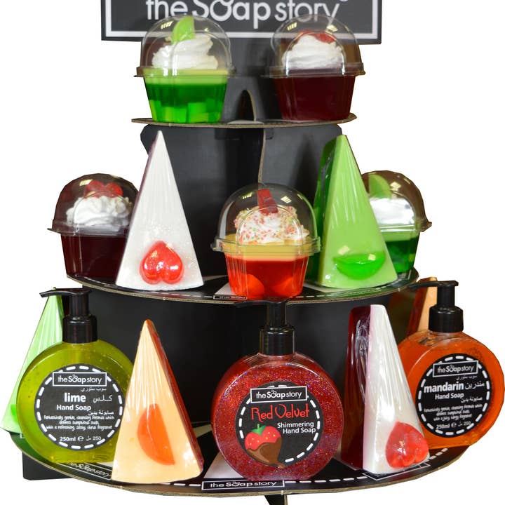 Countertop Display Stand for wholesale by The Soap Story
