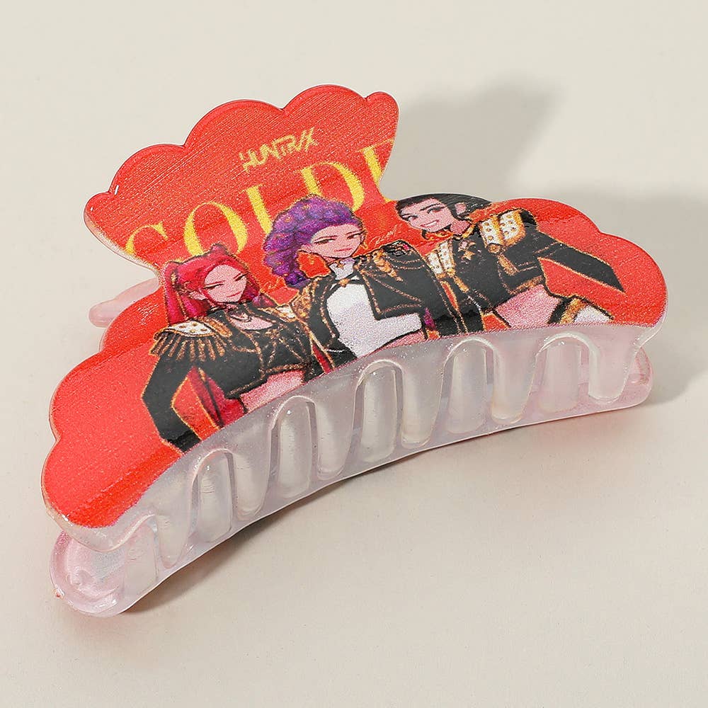 Sensibling Corp. - Wholesale Hair Clip - Women's - 12PCS KPop Demon Hunters Huntrix Rectangular Hair Claw Clips3