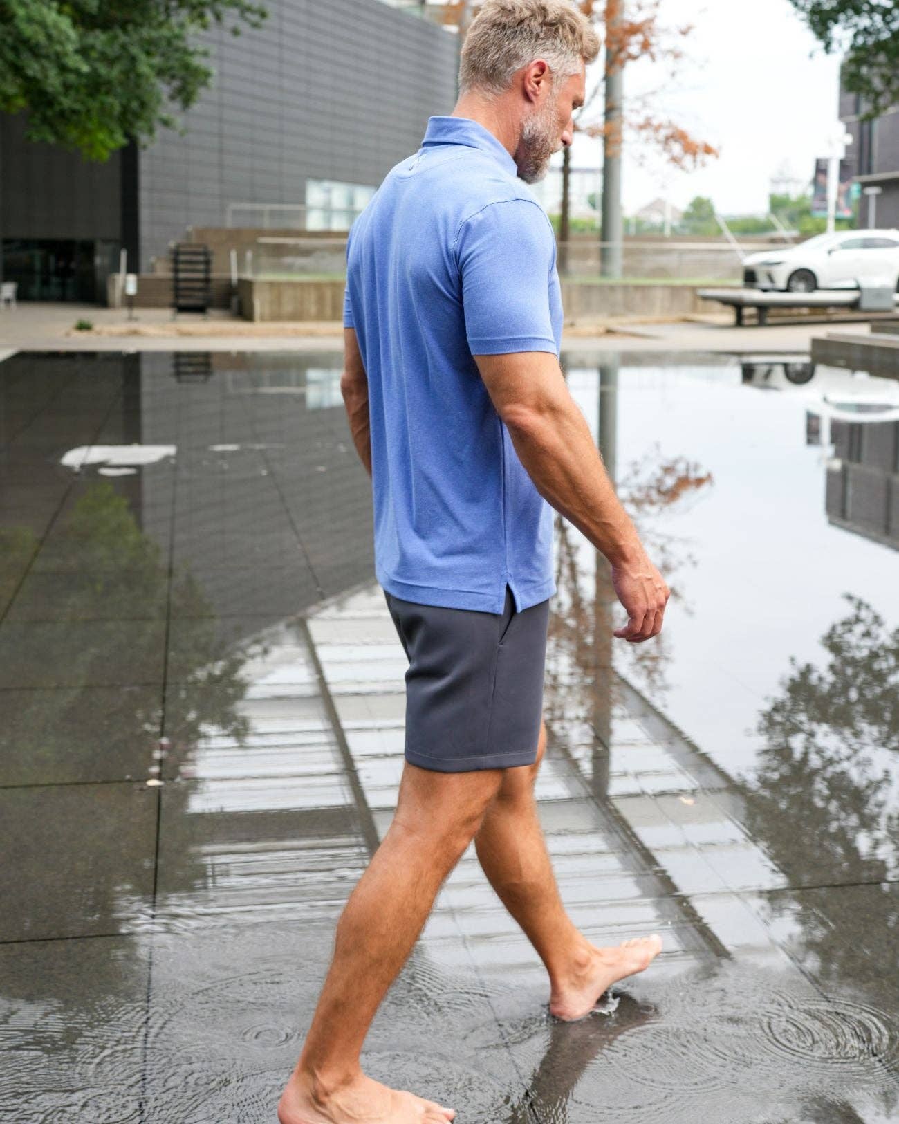 USA Palm - Wholesale Polo - Men's - Heathered Polo24