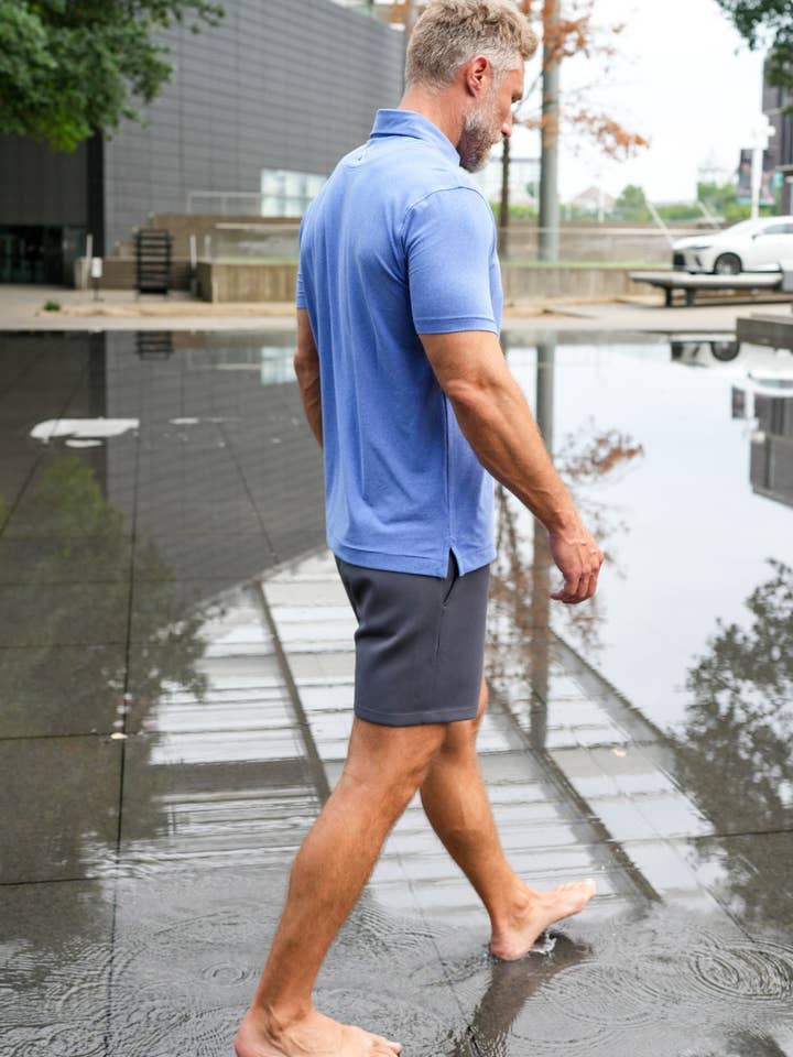 USA Palm - Wholesale Polo - Men's - Heathered Polo24