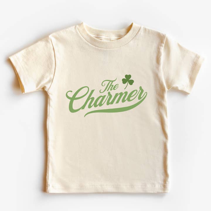 St. Patrick's Day Kids Shirt - Toddler Shirt, Charmer Tee for wholesale by P E T I T R U E