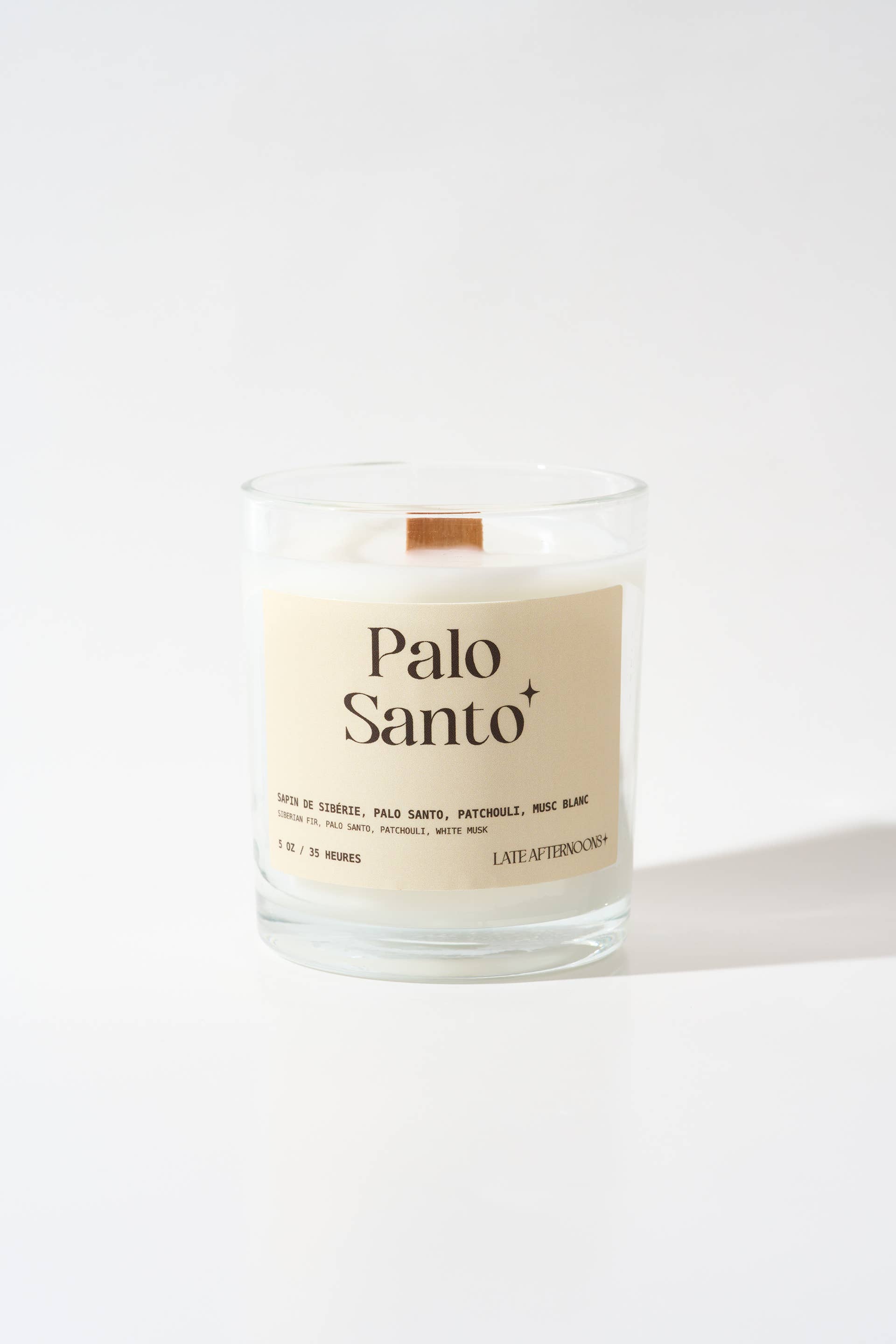 Late Afternoons - Wholesale Novelty Candle - Palo Santo Candle | white musk, Patchouli & Palo Santo1