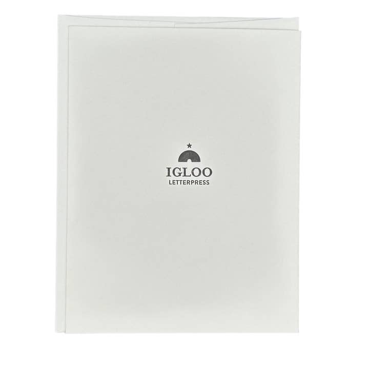 Igloo Letterpress - Vendita all'ingrosso Biglietti di auguri generici - Biglietto tipografico C.S. Lewis Chapter One1