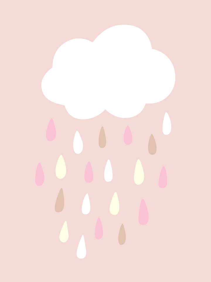 Nuage de pluie pour la vente par Blossom & Bloom