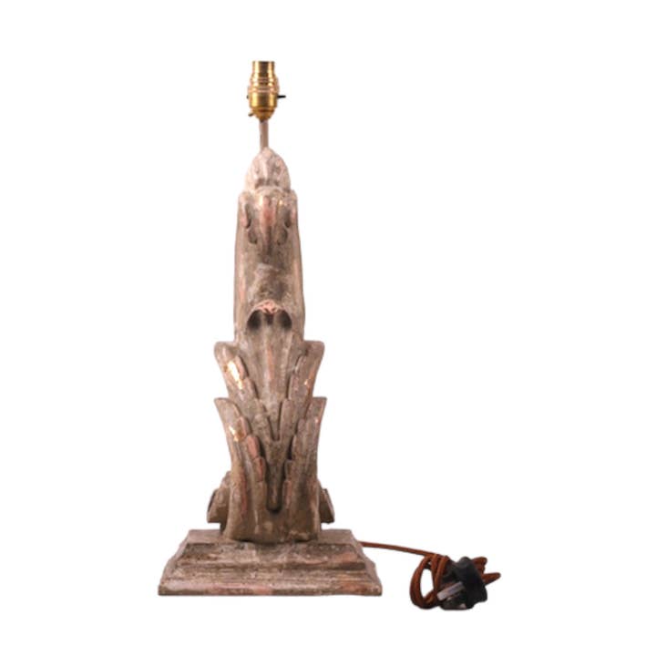 Indisk rulle lampebase for engroshandel hos Samarkand Design