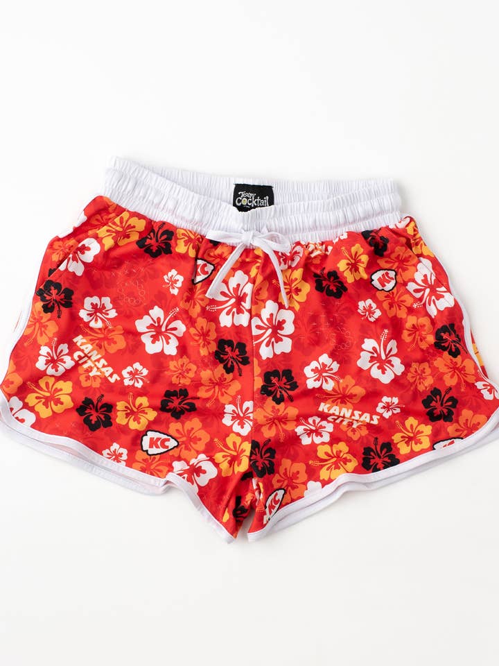 Tropical Kansas City Ladies Shorts for wholesale by Team Cocktail