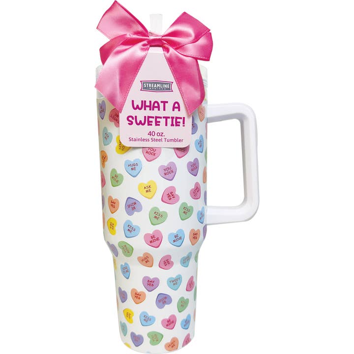 "What a Sweetie" 40 oz Travel Mug for wholesale by Streamline