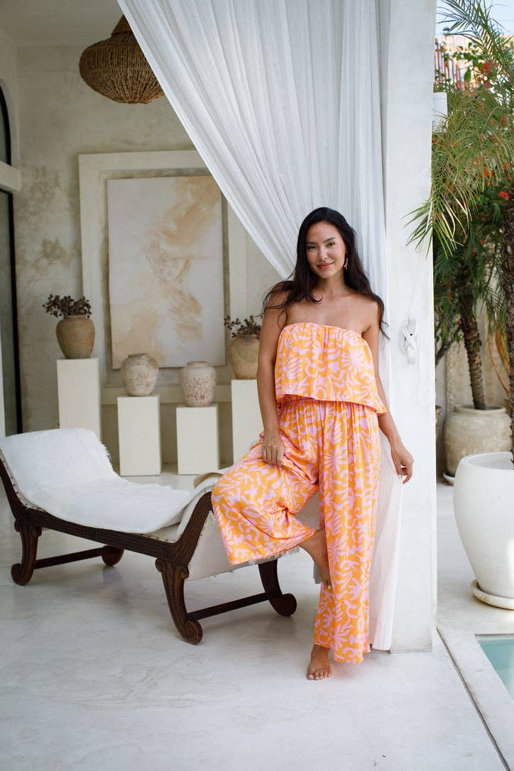Citrus Suka Tube Jumpsuit for wholesale on Faire0