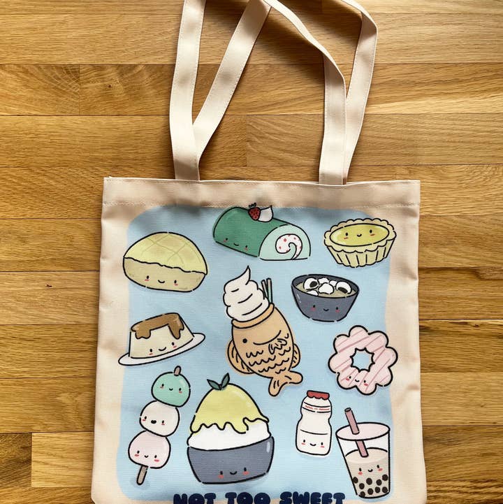 peach & paperie - Wholesale Tote Bag - Unisex - Not Too Sweet Tote Bag