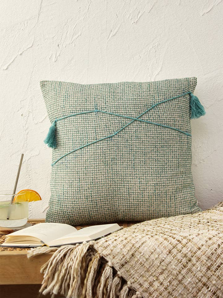 Fodera per cuscino Raalhu, colore: blu per la vendita all'ingrosso da parte di House This