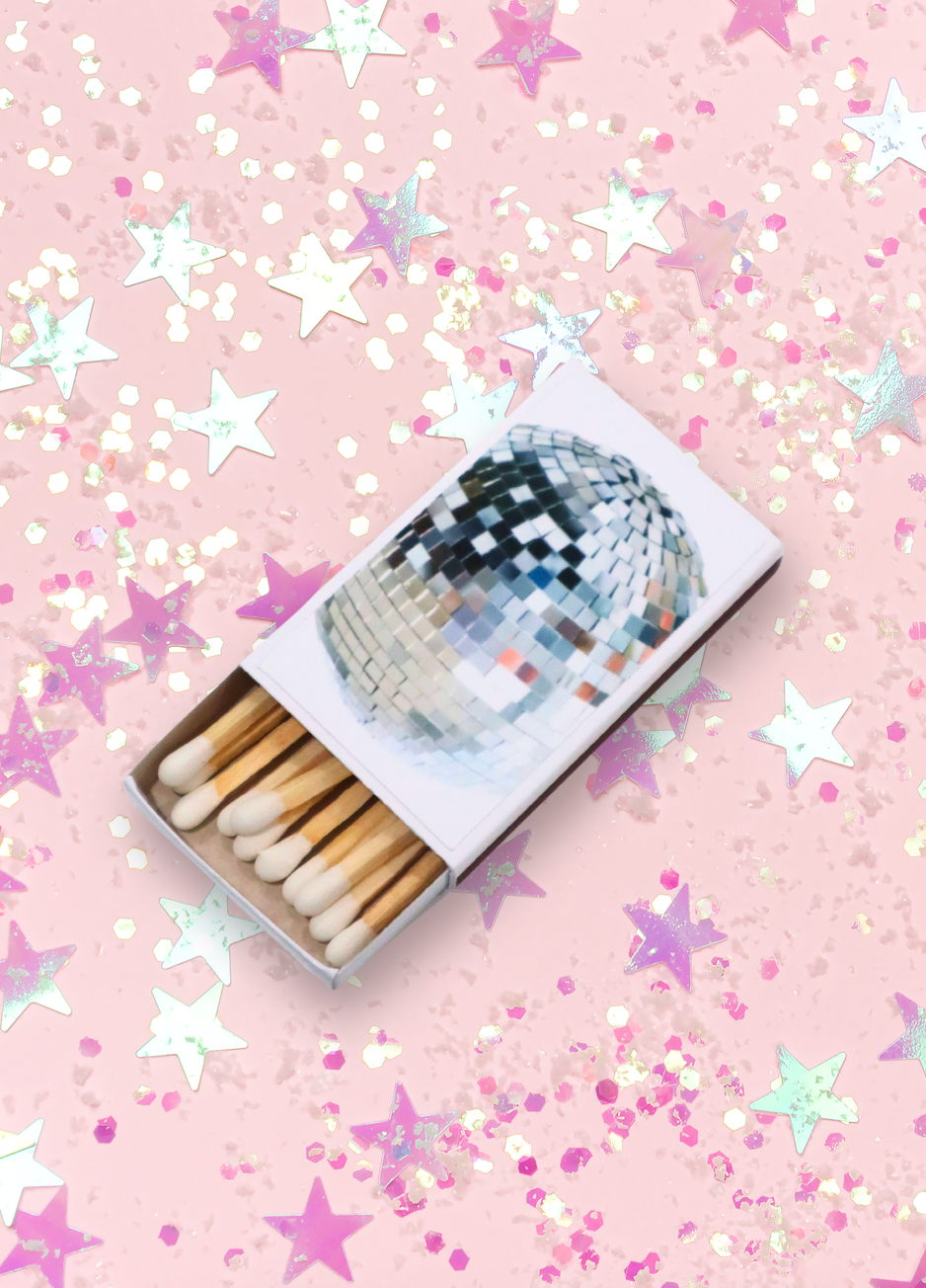 Electric Feels Company - Wholesale Match Holder - Disco Ball Match Box0