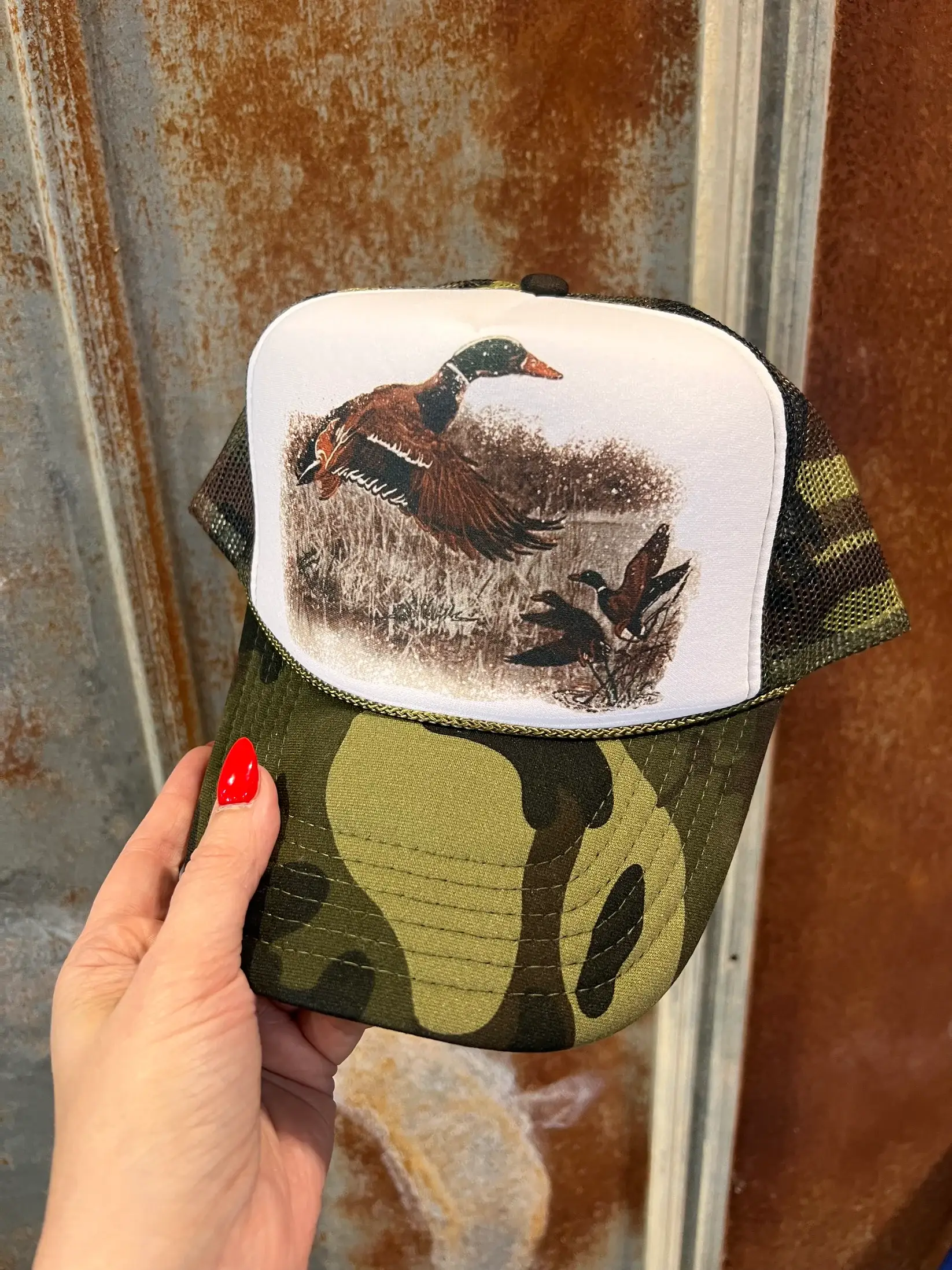 THE LATTIMORE CLAIM - Wholesale Trucker hat – Women’s - Retro Duck Trucker Cap - Multiple Color Options3