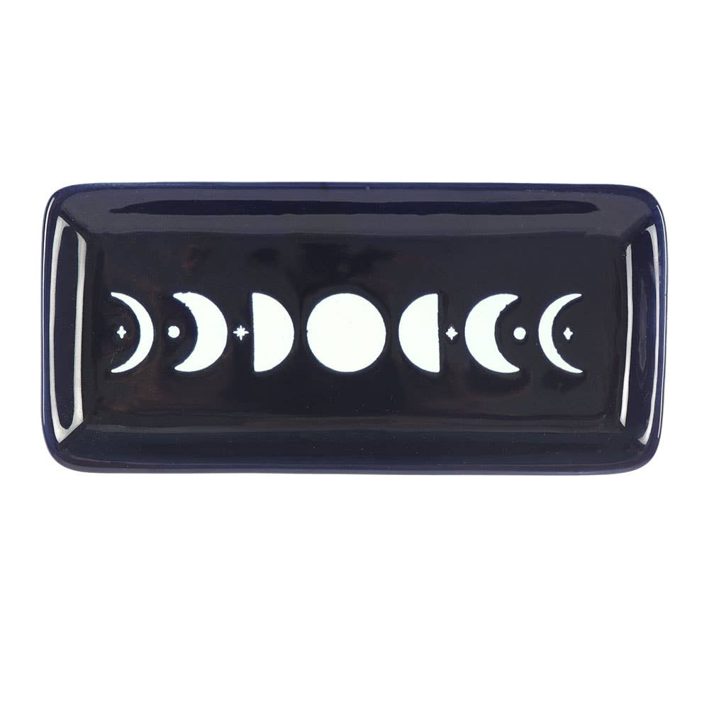 Something Different Wholesale - Wholesale Jewelry Dish - Blue Moon Phase Trinket Dish2