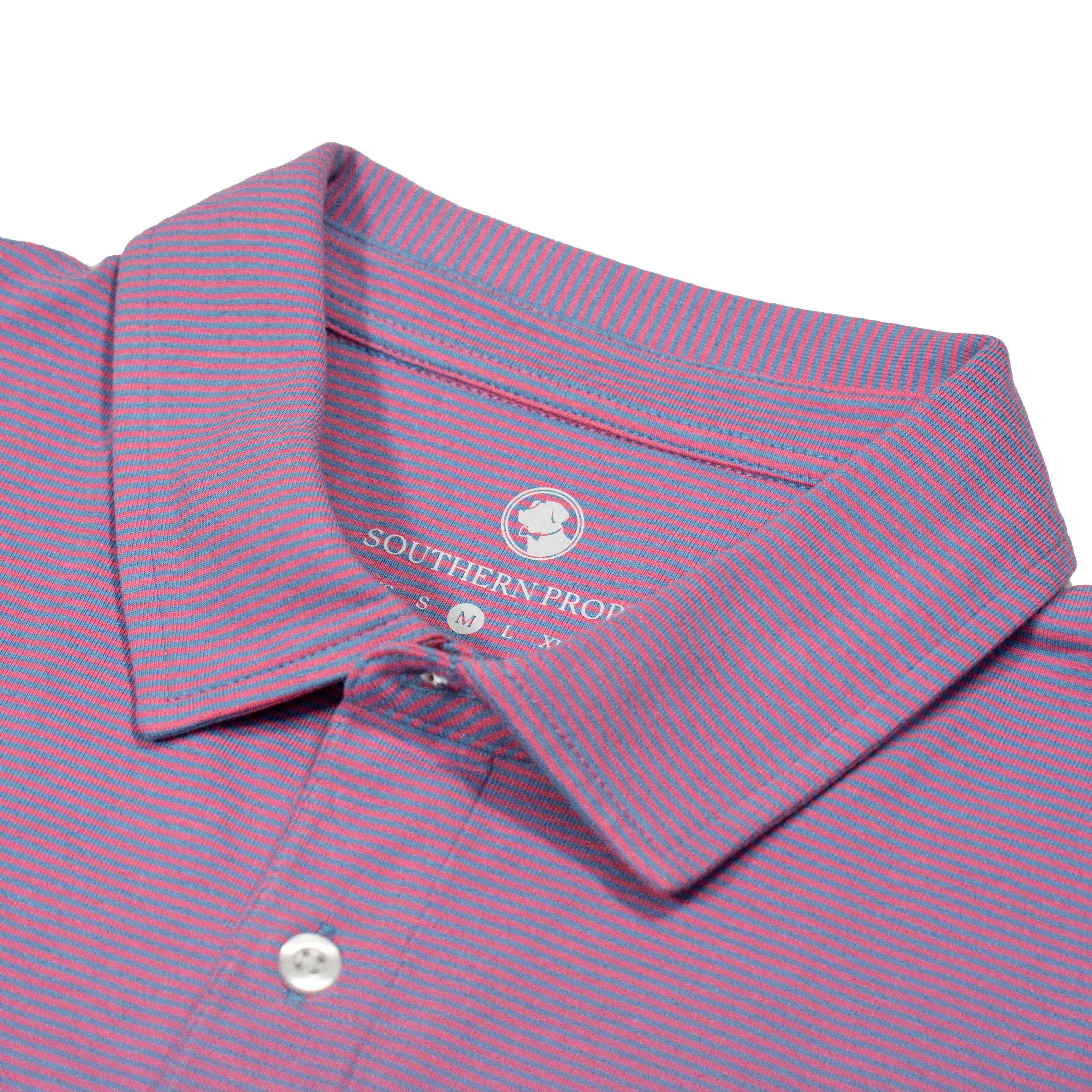 Southern Proper - Wholesale Polo - Men's - Tensaw Stripe Polo1