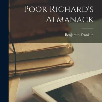 Books by splitShops - Wholesale Reference - Poor Richard's Almanack - Hardcover