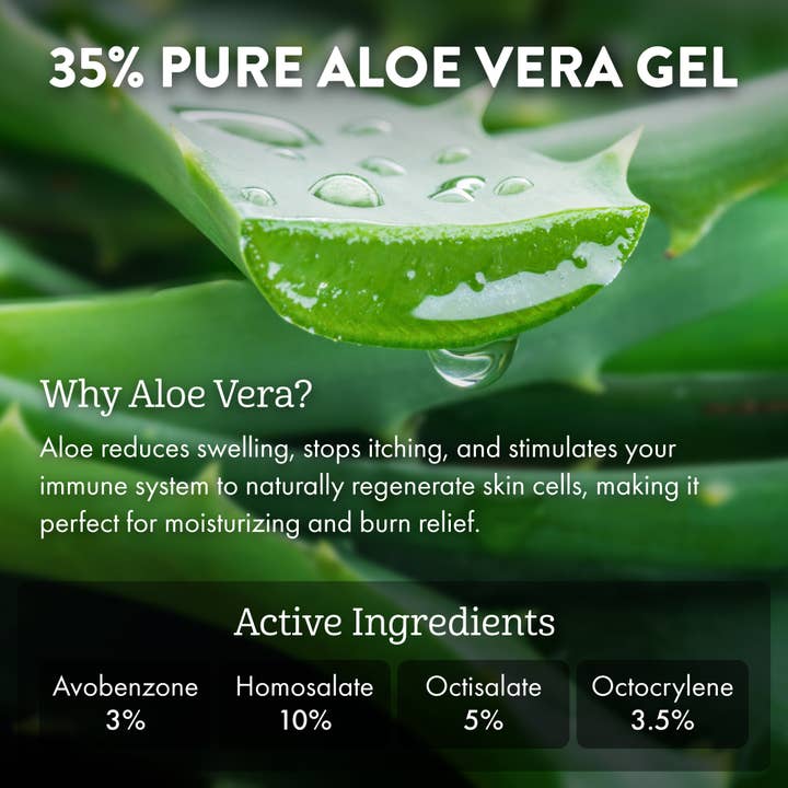 Aloe Up Sun & Skincare - Wholesale Sunscreen - White Collection SPF 30 Sunscreen Lotion - 4oz3