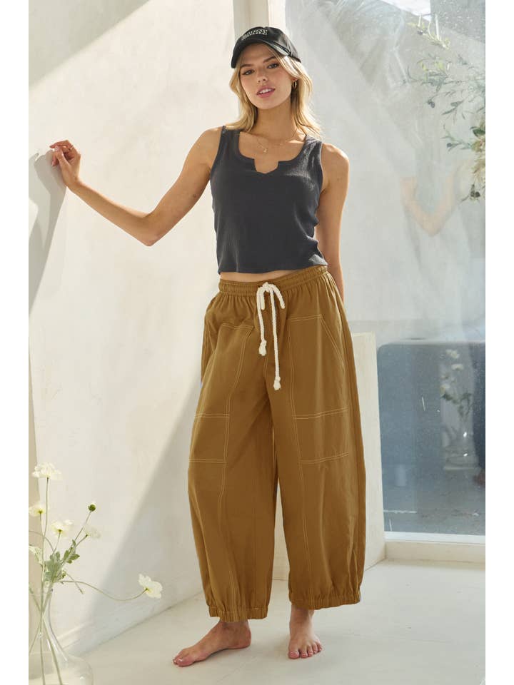 Oddi - Wholesale Pants - Women's - Balloon Shaped Cotton Pants7
