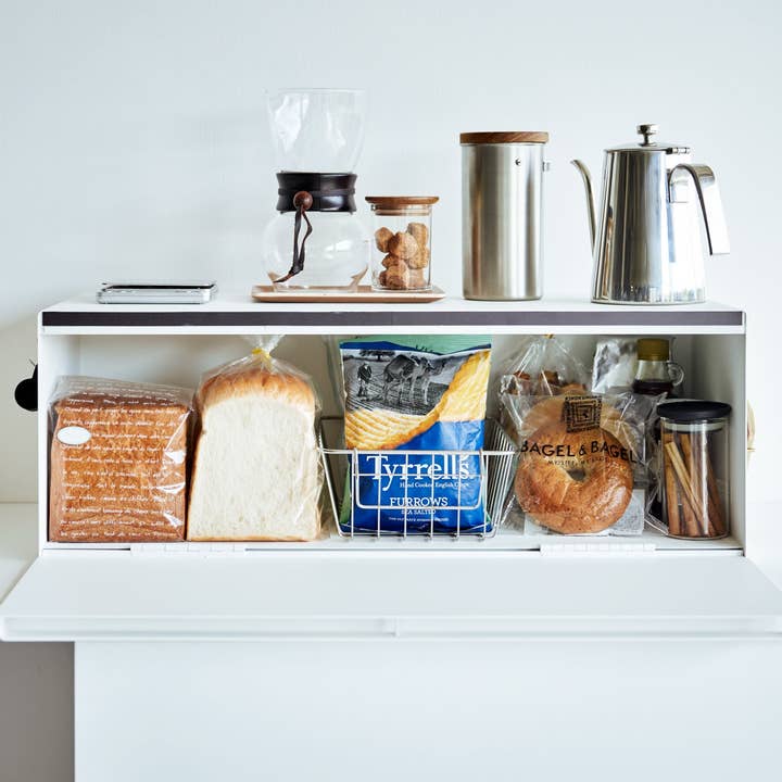 Yamazaki Home - Vente Boîtes à pain - Boîte à pain, large, acier4