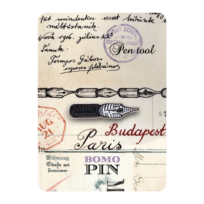 Bomo Art Budapest - Wholesale Lapel Pin/Button - Bomo Pin 37