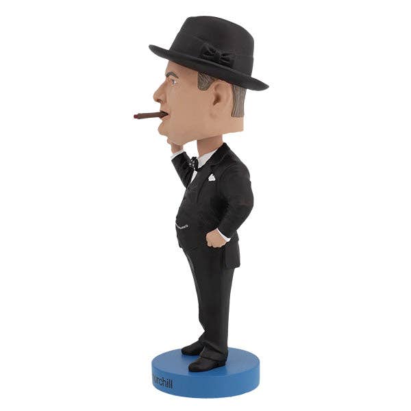 Royal Bobbles - Wholesale Decorative Figurine - Royal Bobbles Winston Churchill V2 Collectible Bobblehead