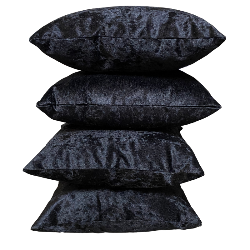 RKAAS HOME – wholesale Throw pillow cover – Crushed Ice Velvet Square Cushion Cover - Set of 2 pcs and 4 pcs (45 cm, 50 cm, 55cm, 60 cm)2