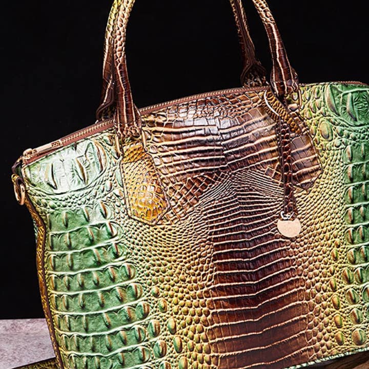 BAGS-2-SLAY - Wholesale Top handle bag – women's - Gradient PU Leather Handbag3