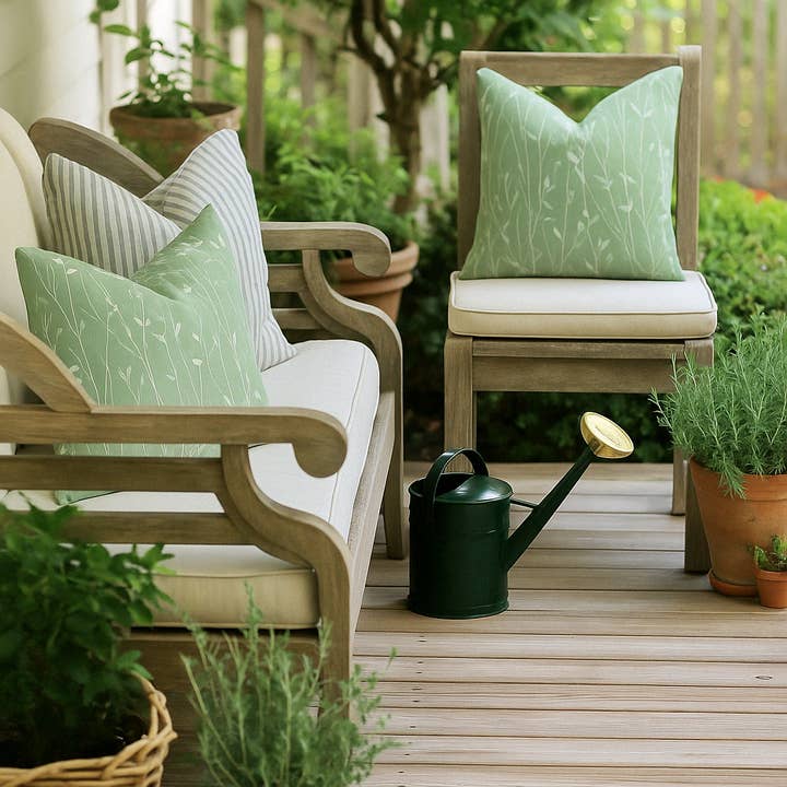 Mama and Tochter - Wholesale Chair cushion - Waterproof Outdoor Cushion Cover - Mint