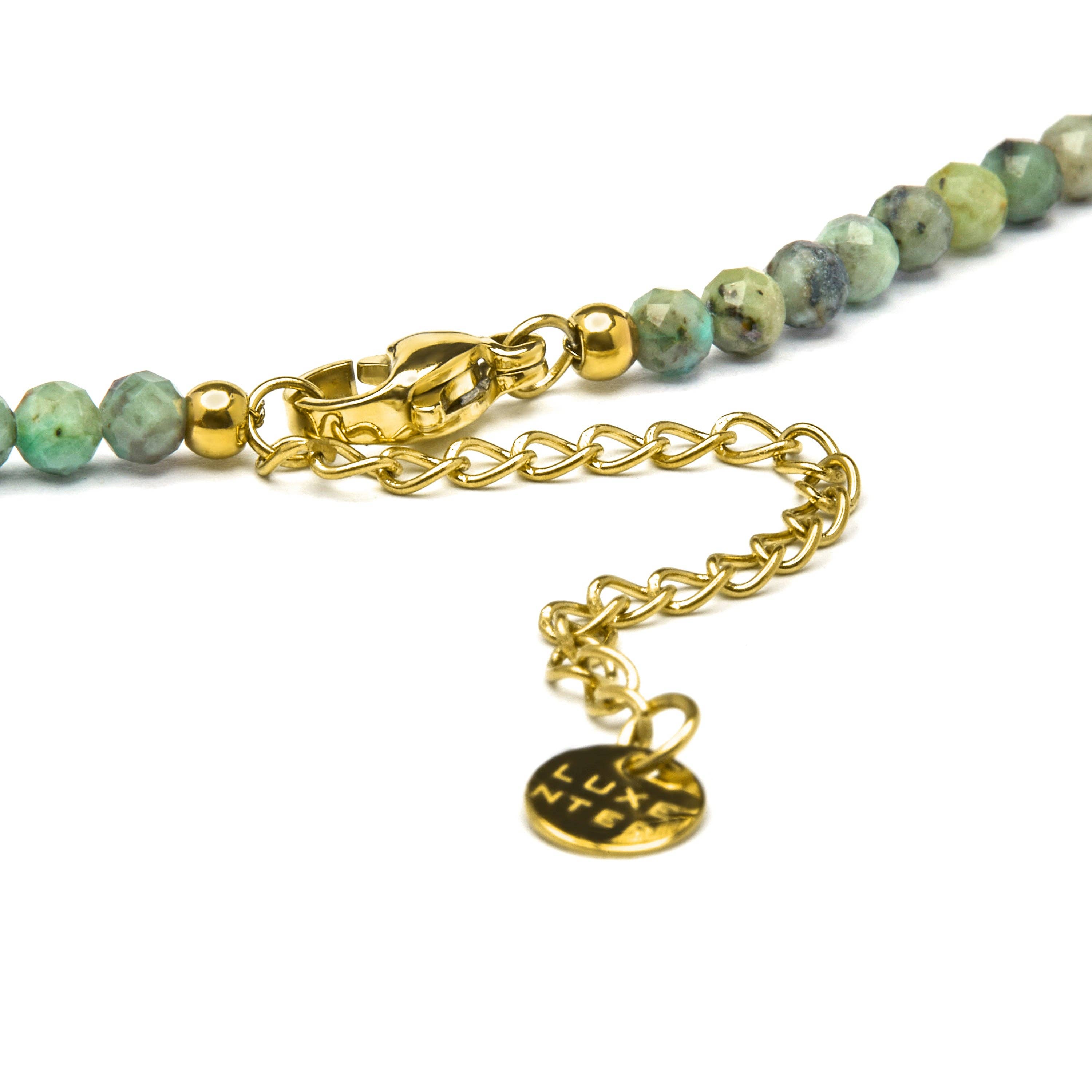 Luxenter - Wholesale Pendant/Charm Necklace - Collar con Multicolor Piedra Natural acabado oro 18k - Salki2